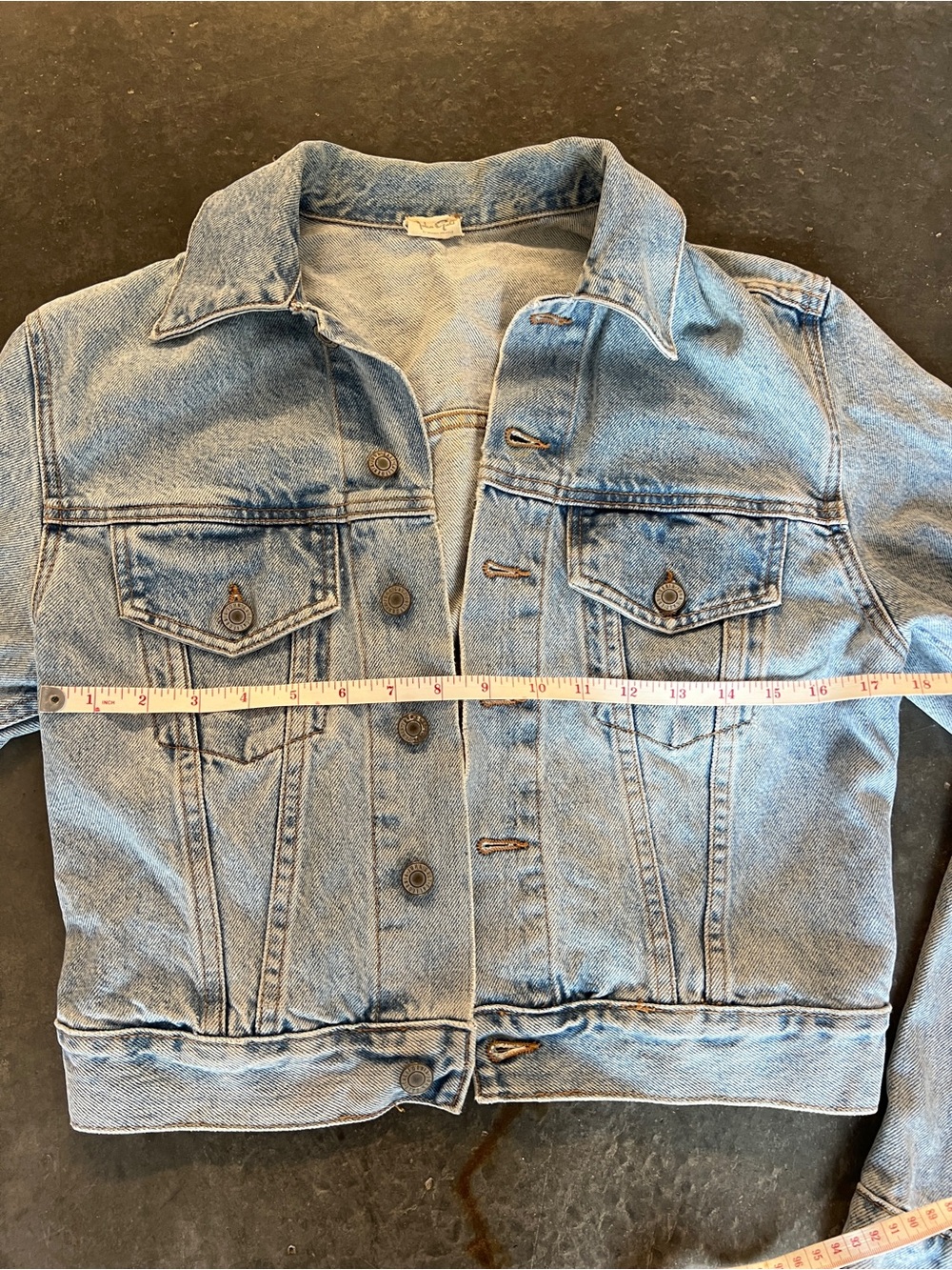 Brandy Melville John Galt Denim Jean Jacket - Picture 8 of 12